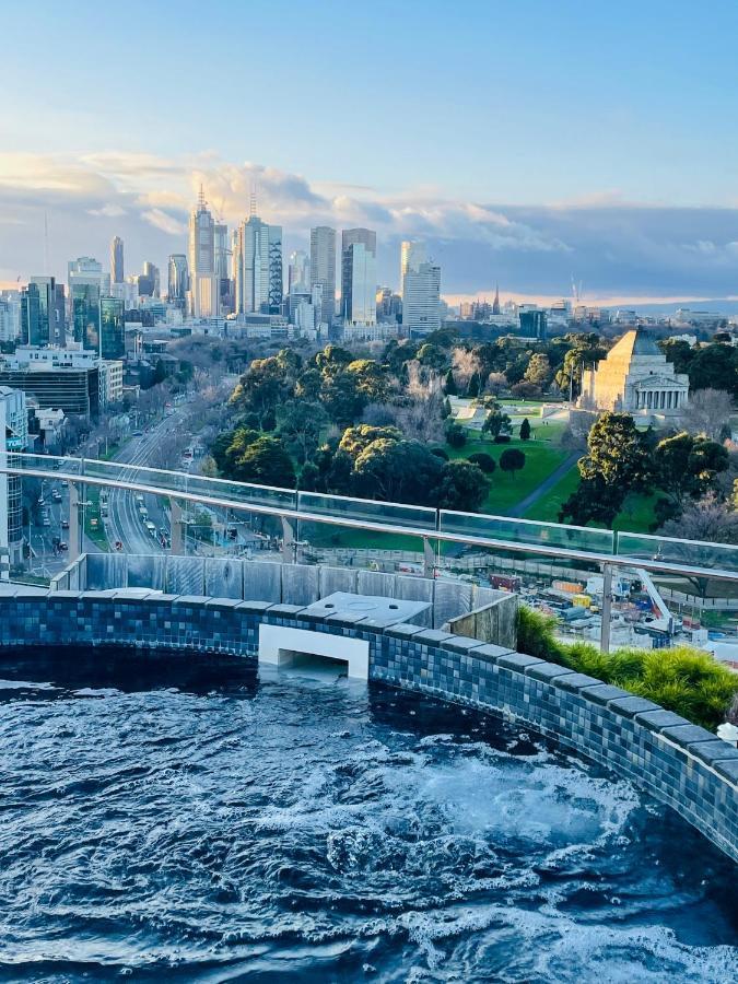 Cozy 1 Bed Apt & Spa,Free Parking ,Phenomena Views Melbourne City Exterior foto